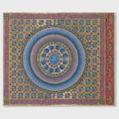 同心円照明 ラッピングペーパー (フラット)