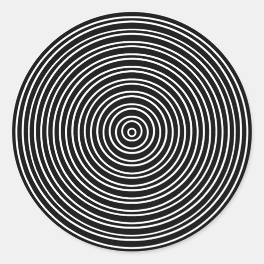 同心円状 ラウンドシール (正面)