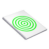 同心円螺旋状フォトノートブック ノートブック (右側)