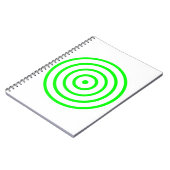 同心円螺旋状フォトノートブック ノートブック (左側)