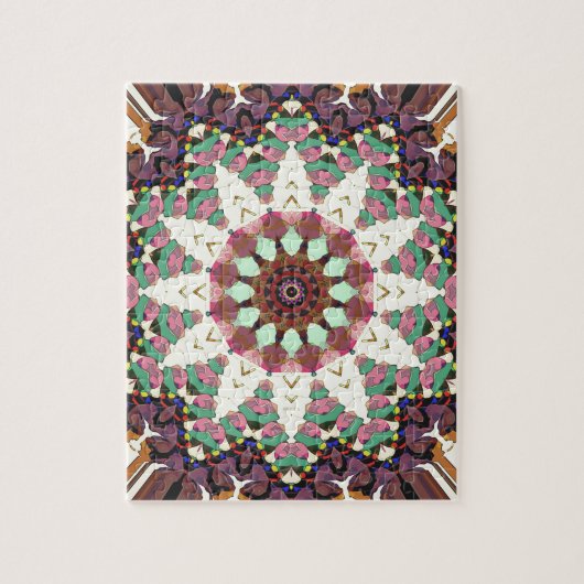 同心度8 ジグソーパズル (縦)