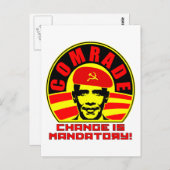 同志のオバマ葉書 ポストカード (正面/裏面)