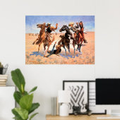 同志の支援ヴィンテージ西部のポスター ポスター (ホームオフィス)