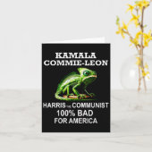 同志カマラコミエレオンCommieleon共産主義ハ カード (黄色い花)