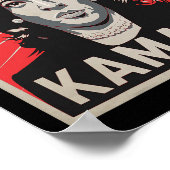 同志カマラシャツパレおもしろいルを着て政治的にパール ポスター (角)