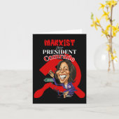 同志カマラハリス大統領おもしろいの為 カード (黄色い花)