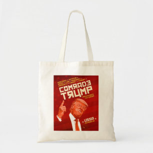 同志トランプ – ソ連ポスター トートバッグ