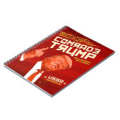 同志トランプ – ソ連ポスター ノートブック (左側)