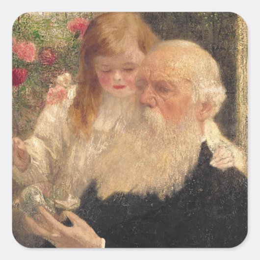 同志：ジョン・ガルスワーシーの姪 スクエアシール (正面)