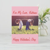 同性パートナー限定バレンタインデーカード シーズンカード (スタンド正面)