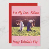 同性パートナー限定バレンタインデー シーズンカード (正面/裏面)