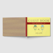 同性婚のウェディング ゲストブック (全面)