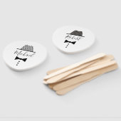 同性婚の新郎 ハンドファン (組立なし)