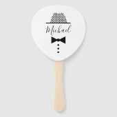 同性婚の新郎 ハンドファン (正面)