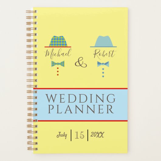 同性婚の結婚式 プランナー手帳 (正面)