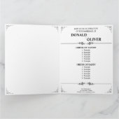 同性婚カップルの指輪をはめた手 サンキューカード (内部)