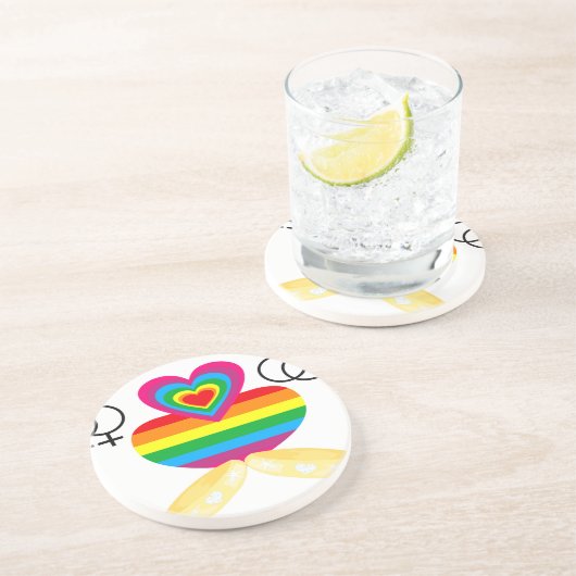 同性婚 コースター (側面)