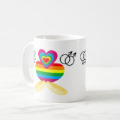 同性婚 コーヒーマグカップ (正面左)
