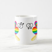 同性婚 コーヒーマグカップ (中央)