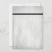 同性婚 ダブル ボウタイ ベビーズブレス 招待状 (裏面)