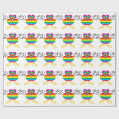 同性婚 ラッピングペーパー (フラット)