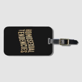 同性愛の傾向ゲイレズビアンプライドLGBTQ ラゲッジタグ (正面横)