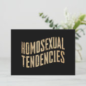 同性愛の傾向ゲイレズビアンプライドLGBTQ 招待状 (スタンド正面)