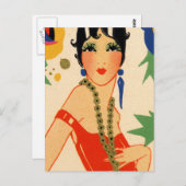 同性愛のVampの郵便はがき ポストカード (正面/裏面)