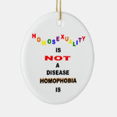 同性愛は病気ではない セラミックオーナメント (右)