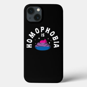 同性愛嫌いはウンチLGBTおもしろい Biプライド iPhone 13ケース