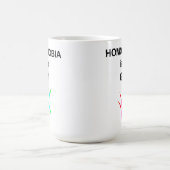 同性愛嫌悪はゲイ コーヒーマグカップ (中央)