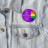 同性愛恐怖症に対する助けの戦い 缶バッジ (インサイチュ)