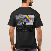 同性愛恐怖症に対する国際的な日 Tシャツ (裏面)