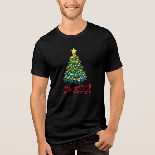 同性愛者のクリスマスだ！ トライブレンドＴシャツ (正面)
