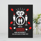 同性愛者の男性の結婚10周年 (スタンド正面)