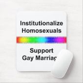 同性愛者を制度化…ゲイ結婚を支援 マウスパッド (マウス)