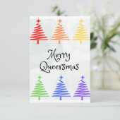 同性愛者クリスマス サンキューカード (スタンド正面)