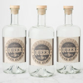 同性愛者ソーダテンパランスブランドヴィンテージアメリカーナ リキュールボトルラベル (ボトル)