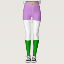 同性愛者国旗の紫ホワイトグリーンストライプのLGBT