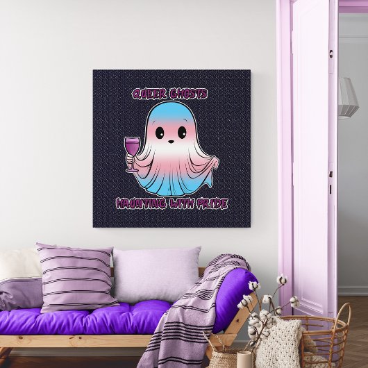 同性愛者幽霊たち、トランスジェンダーのフラグの色の幽霊 ポスター