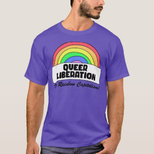 同性愛者解放非虹資本主義 Tシャツ