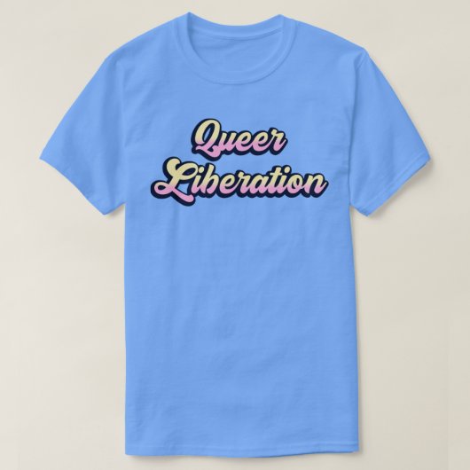 同性愛者遊離 Tシャツ (デザイン正面)