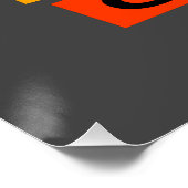 同性愛者 – レインボー色のプライドゲイ ポスター (コーナー)