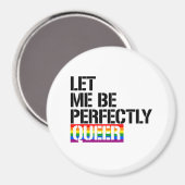 同性愛者 – 完全に同性愛者- - LGBTQ Rights マグネット (正面/裏面)