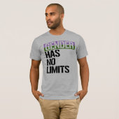 同性愛者-性限界を持っていません- - LGBTQの権利 Tシャツ (正面フル)