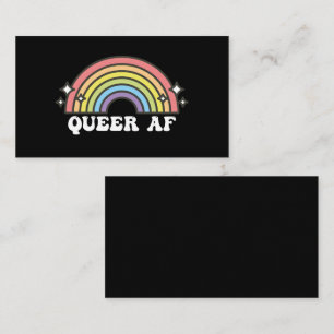 同性愛者AFゲイプライドレズビアントランスバイセクシュアルLGBTQ 名刺