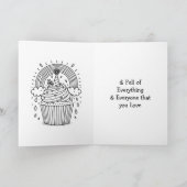 同性愛者AF誕生日 | 内側の色付けページ カード (内部)