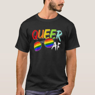 同性愛者AF LGBTプライドゲイレズビアンマーチ Tシャツ