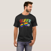 同性愛者AF LGBTプライドゲイレズビアンマーチ Tシャツ (正面フル)