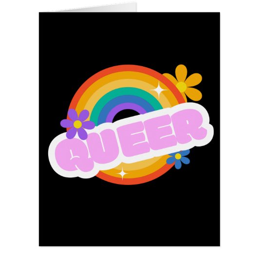 同性愛者LGBT+プライド。カード (正面)